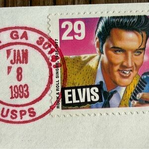 (4) USPS ELVIS Stamps from 1993 29 Cent